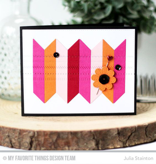 Handmade card from Julia Stainton featuring products from My Favorite Things #mftstamps