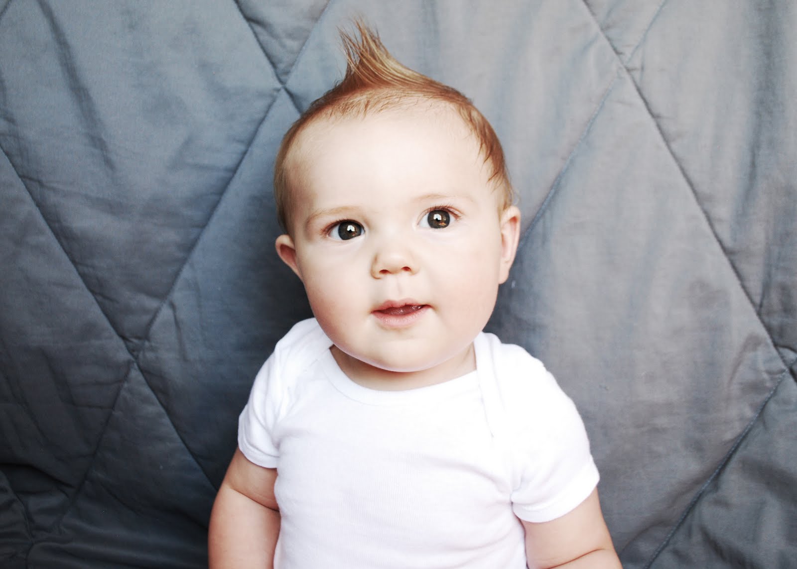 The Stebbins Family Shadoe & Vanessa Our Eight Month Old Big Baby Boy!