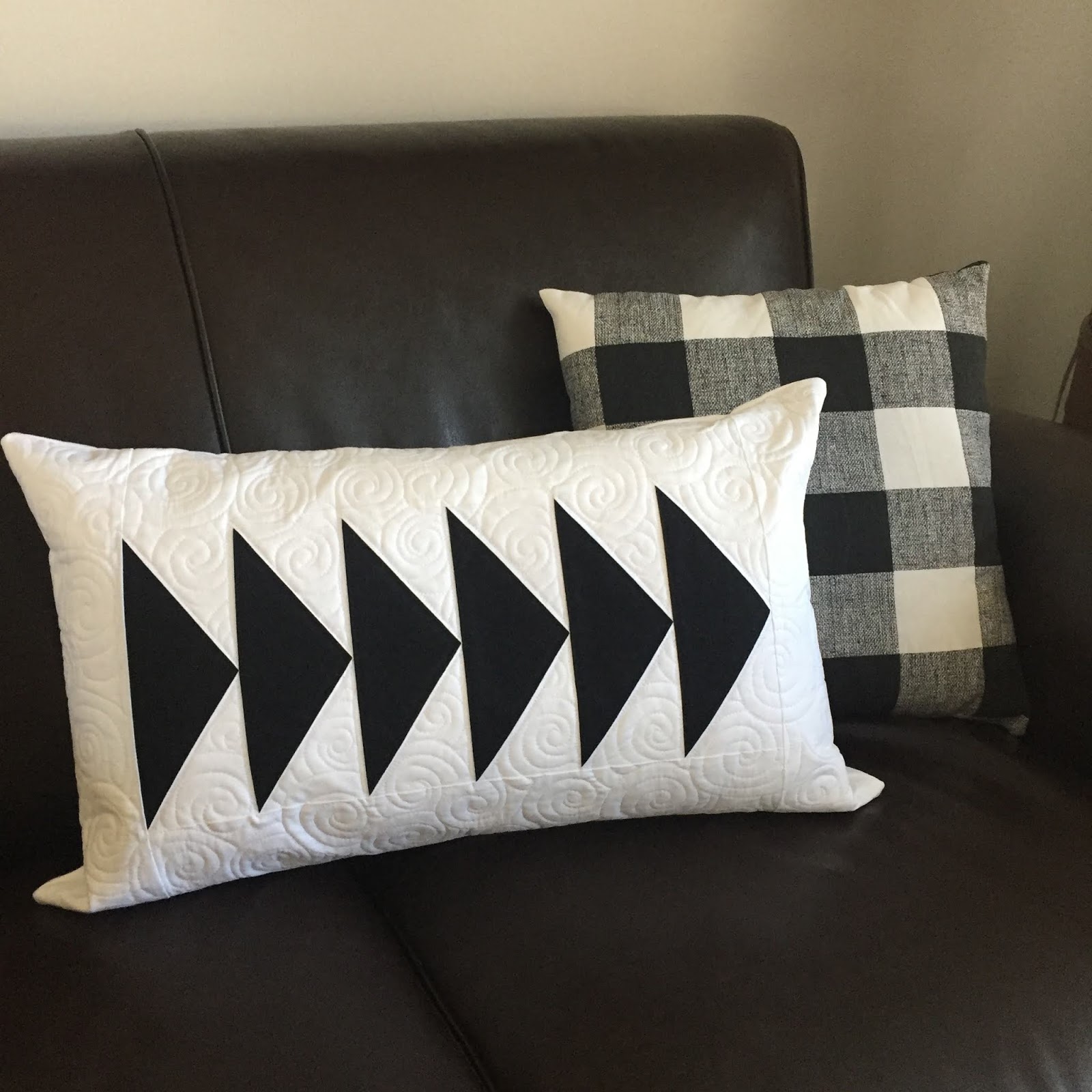 Teaginny Designs Flying Geese Pillow