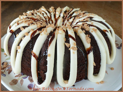 Cream Cheese Toffee Cake | www.BakingInATornado.com | #bake #cake #dessert
