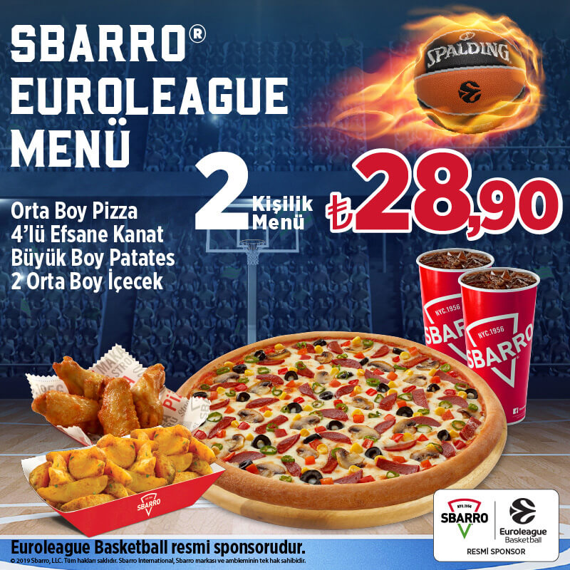 SBARRO PİZZA MENÜ FİYAT LİSTESİ VE KAMPANYALAR Ne Kadara Yenir?
