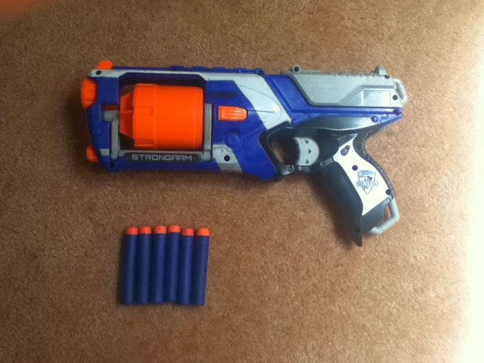 Outback Nerf Review Nerf Elite Strongarm (15/20m Aus grey trigger)