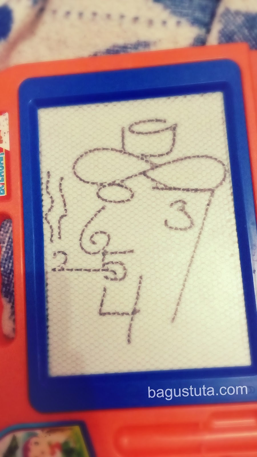 DRAWING LESSONS, DRAW A COWBOY FACE USING NUMBER 0 To 10