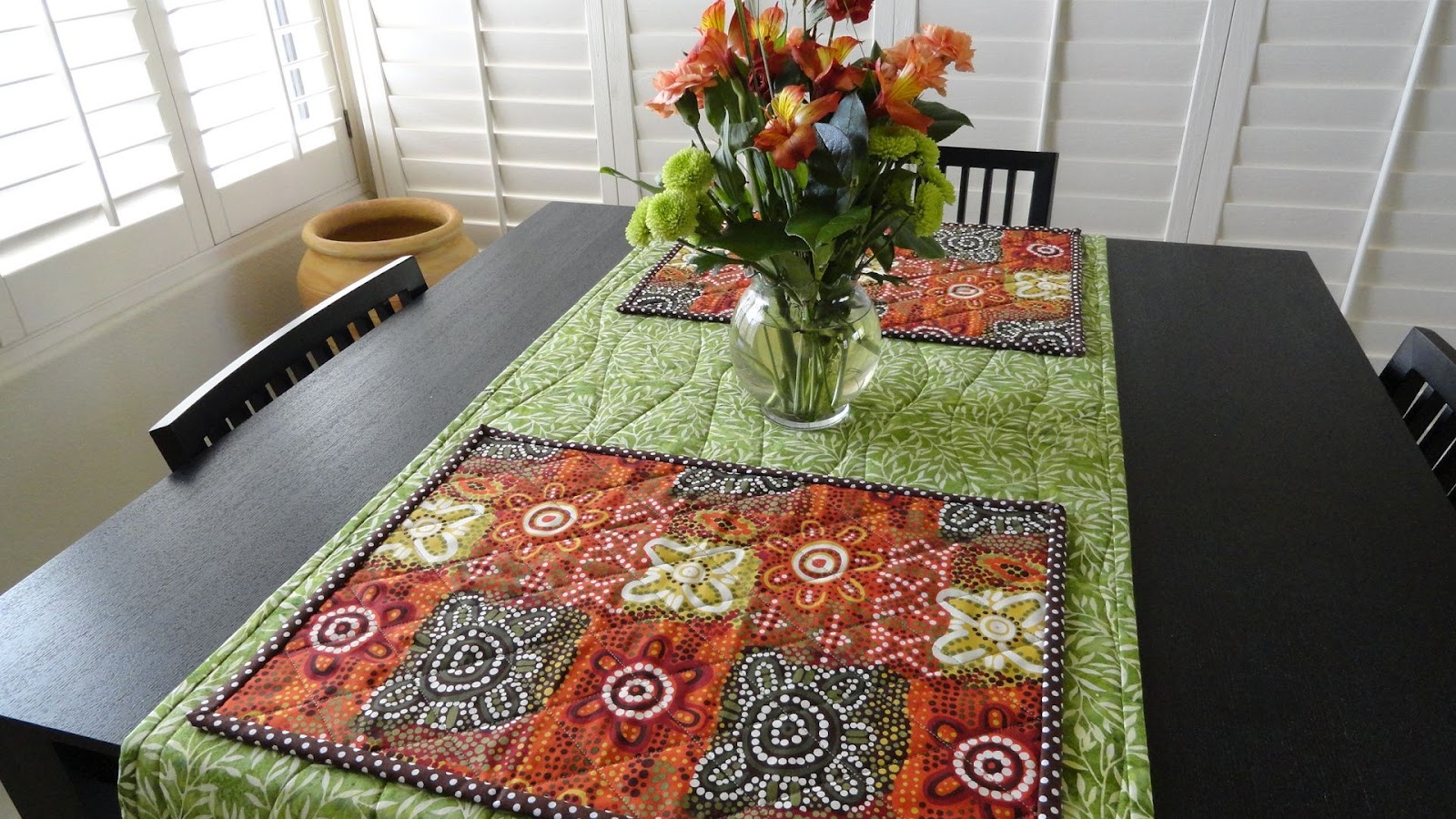 Learning to Sow Table Runner & Placemats