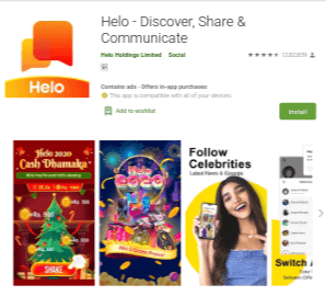 helo app download