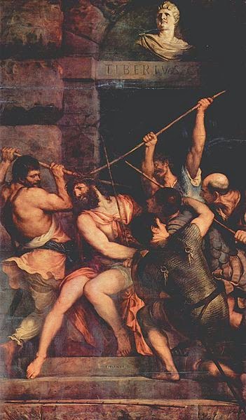 Coronación de Espinas del gran artista italiano Tiziano
