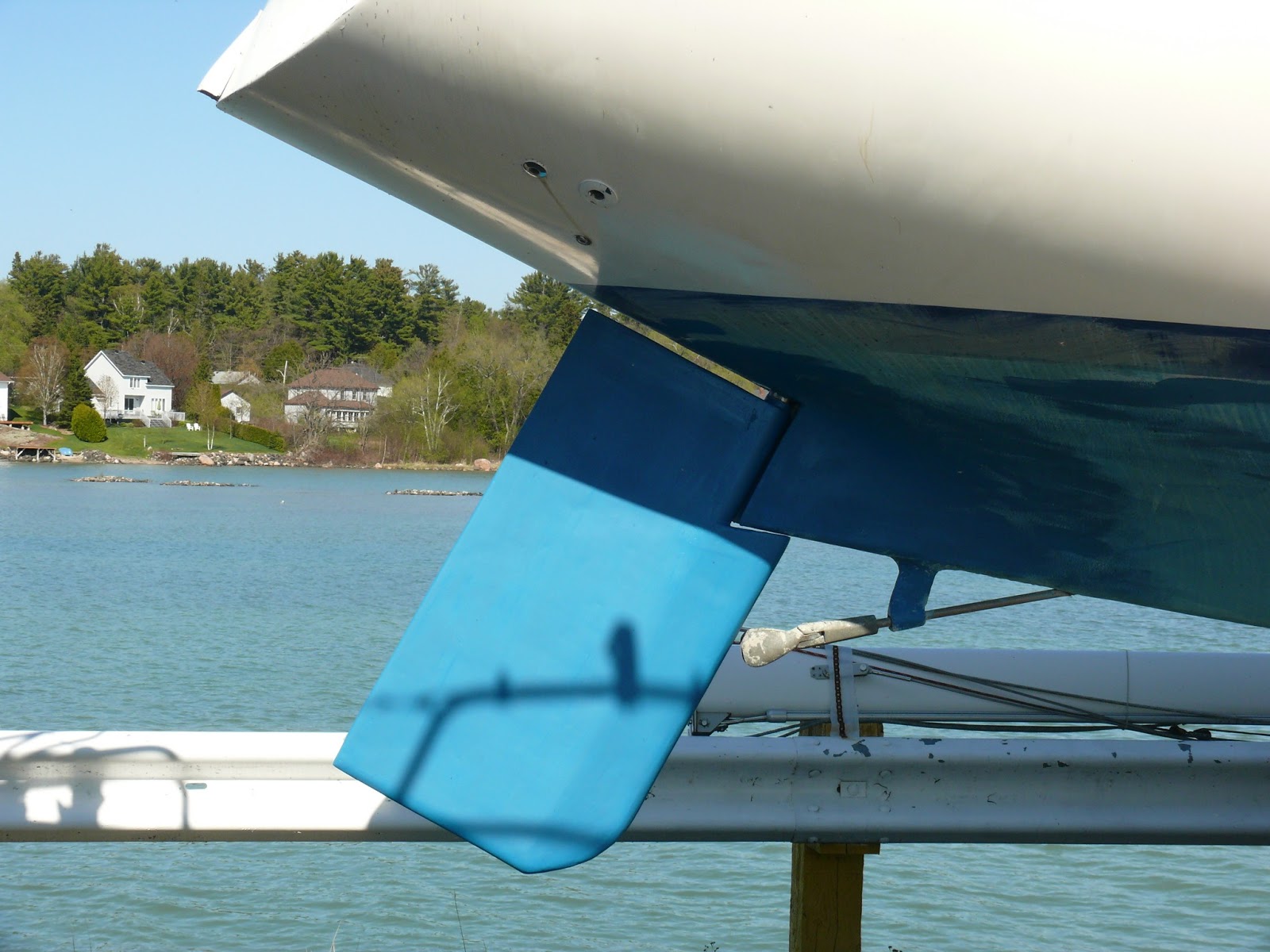 Making a New Sailboat Rudder