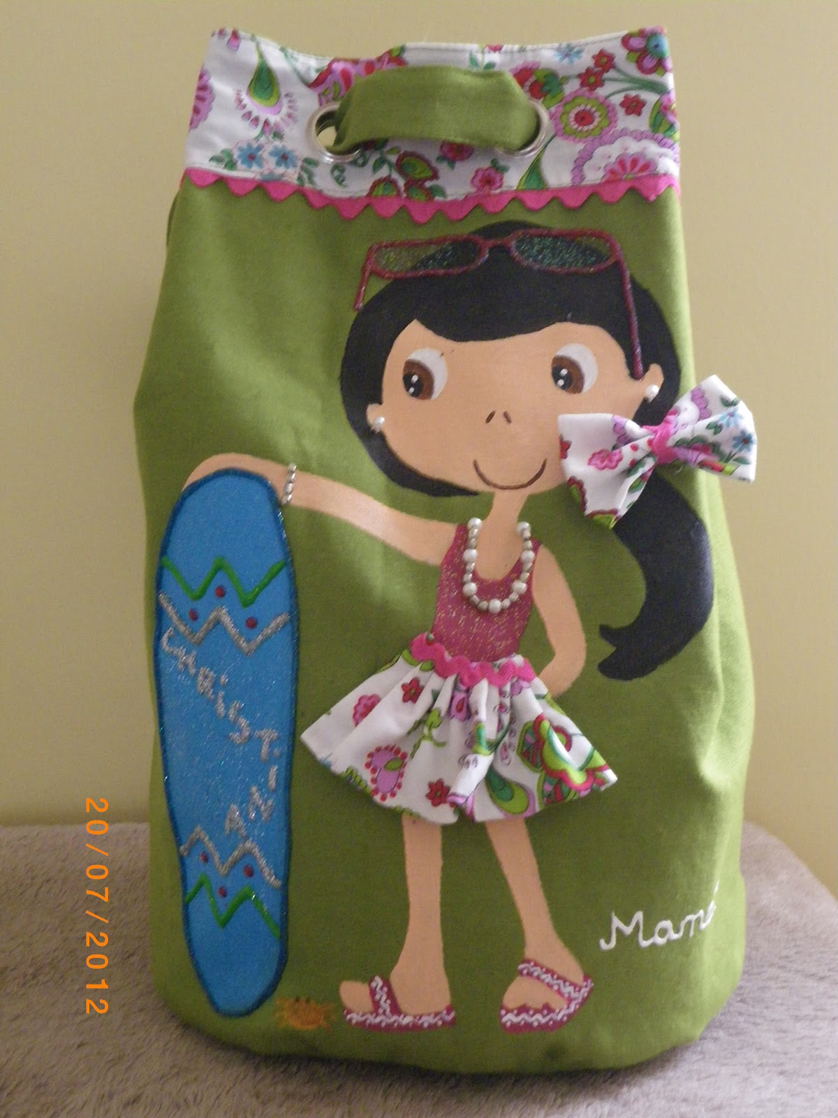 "Las Tres Mercedes": Bolsitas de merienda, Mochilas, Cestos, Neceseres...: