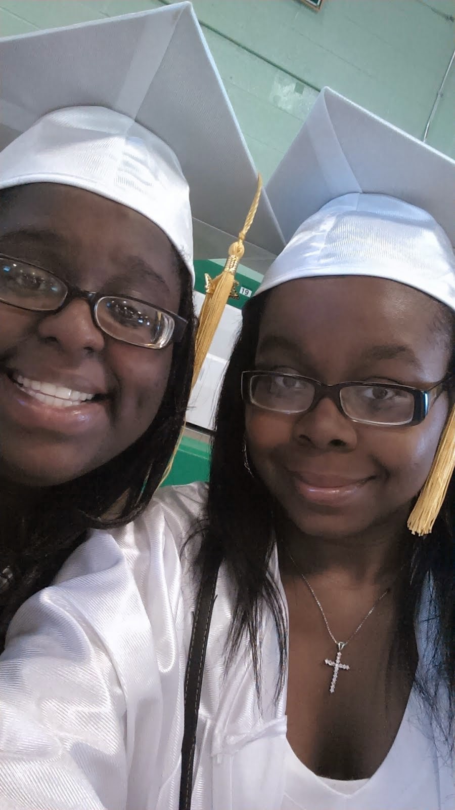 My Best Friend and I at Graduation