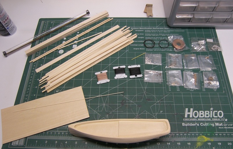 Taking on Wooden Ship Building Model Shipways "Phantom" 1868 New York