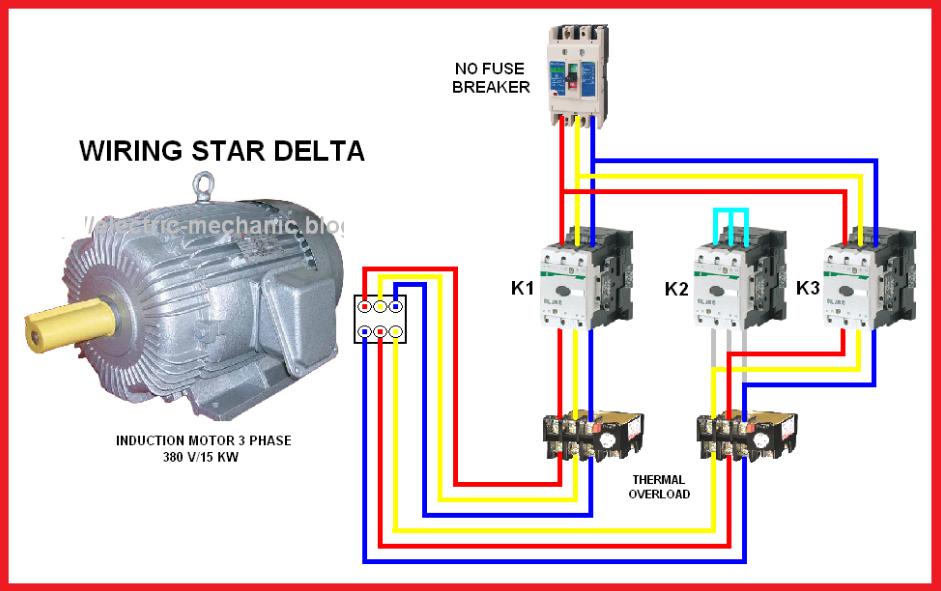 Star Delta Motor Connection Diagram
