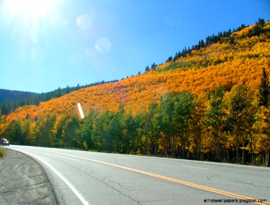 Colorado Fall Mountain Scenery