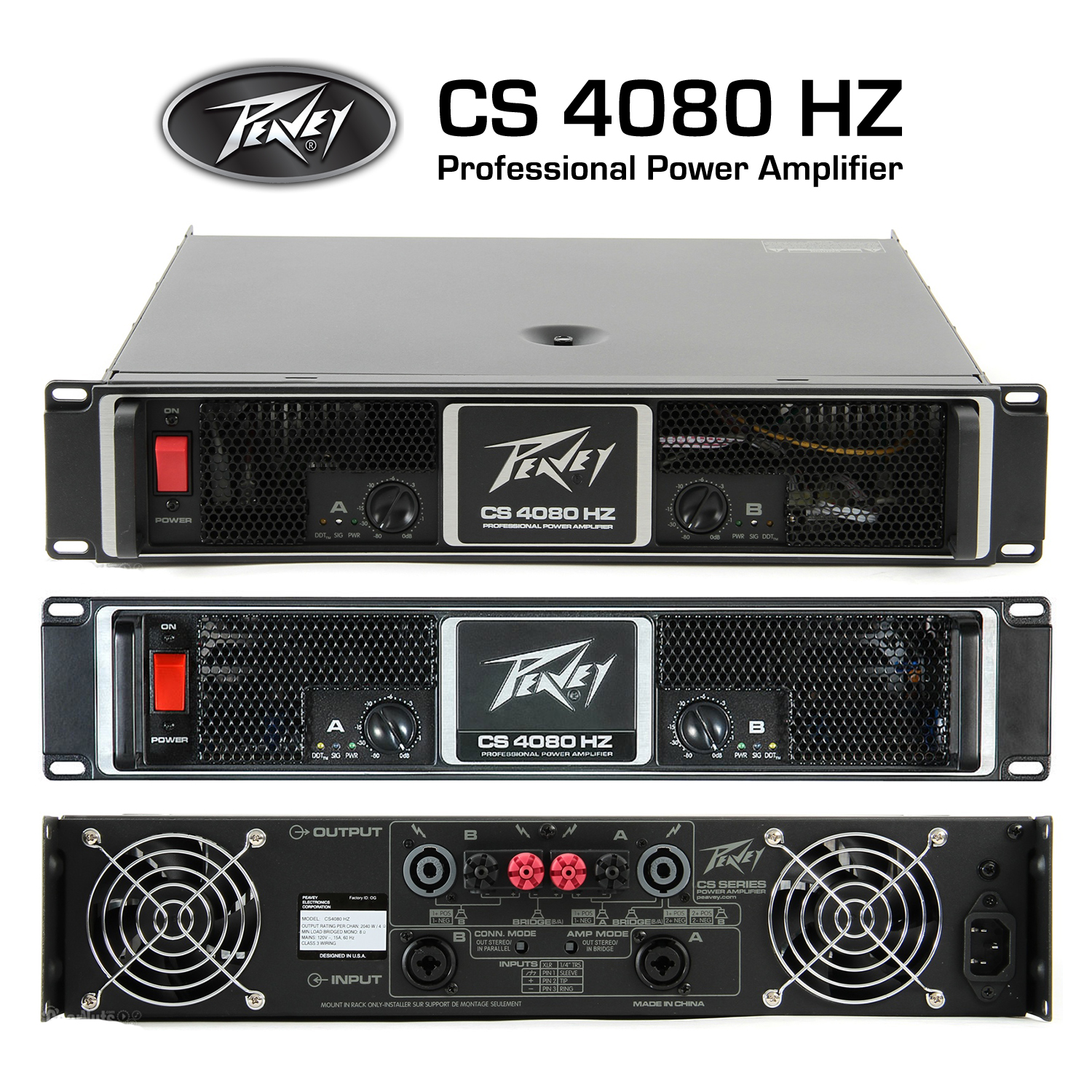 Kairos Multi Jaya Peavey CS Series Professional Power Amplifier