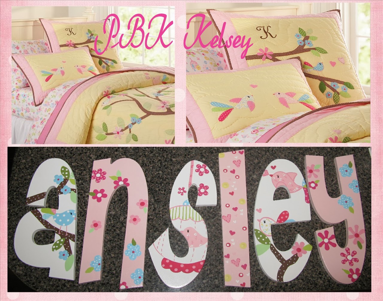 The Funky Letter Boutique Popular Pottery Barn Kids Girls Bedding Sets