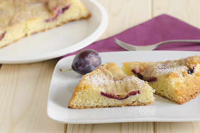 Plum torte (torta di prugne)