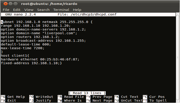 Instalasi dan Konfigurasi DHCP Server di Ubuntu Server | Jaren Haga