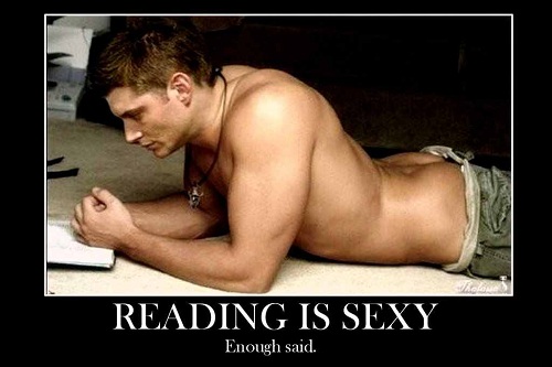 Reading is sexy/ Читать - это сексуально