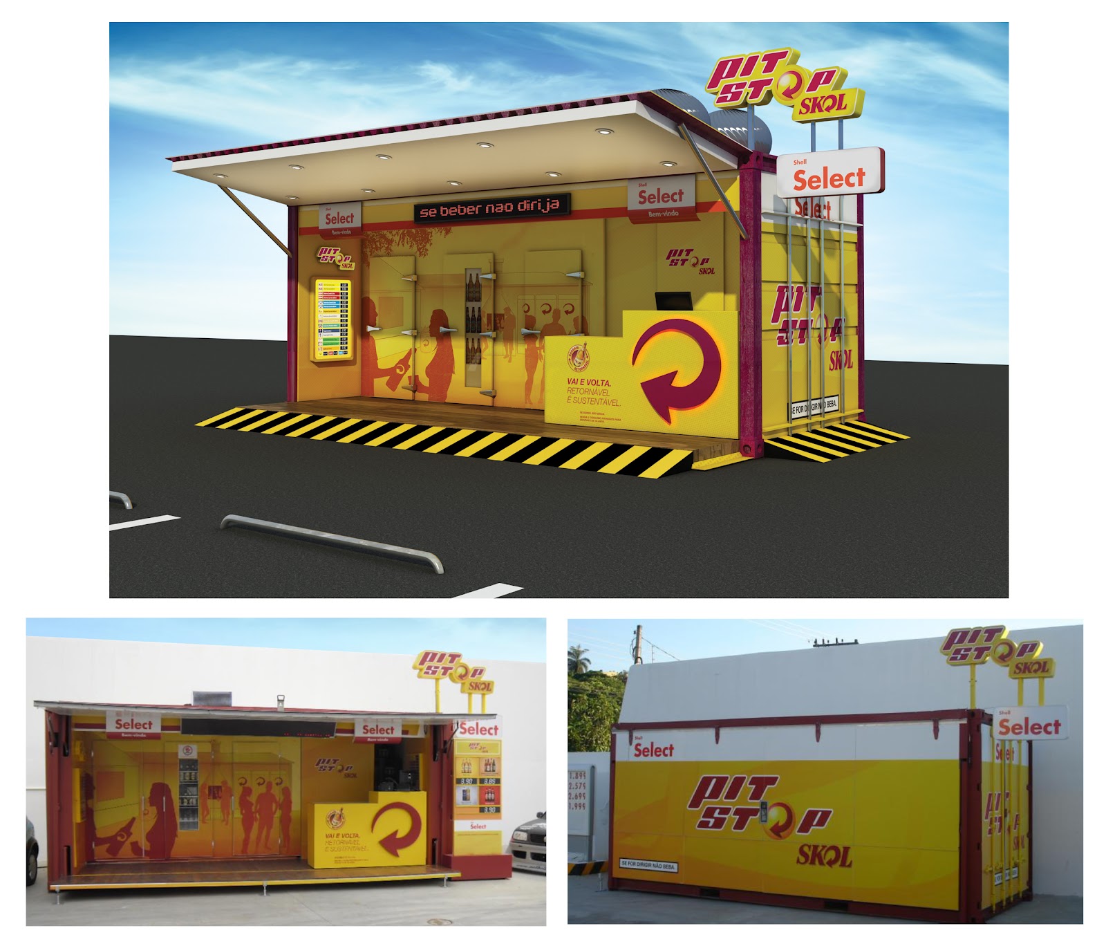 Jaqueline Leff Pit Stop Skol Conveniência