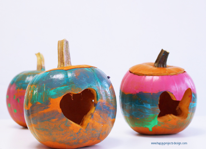 3 técnicas para decorar calabazas