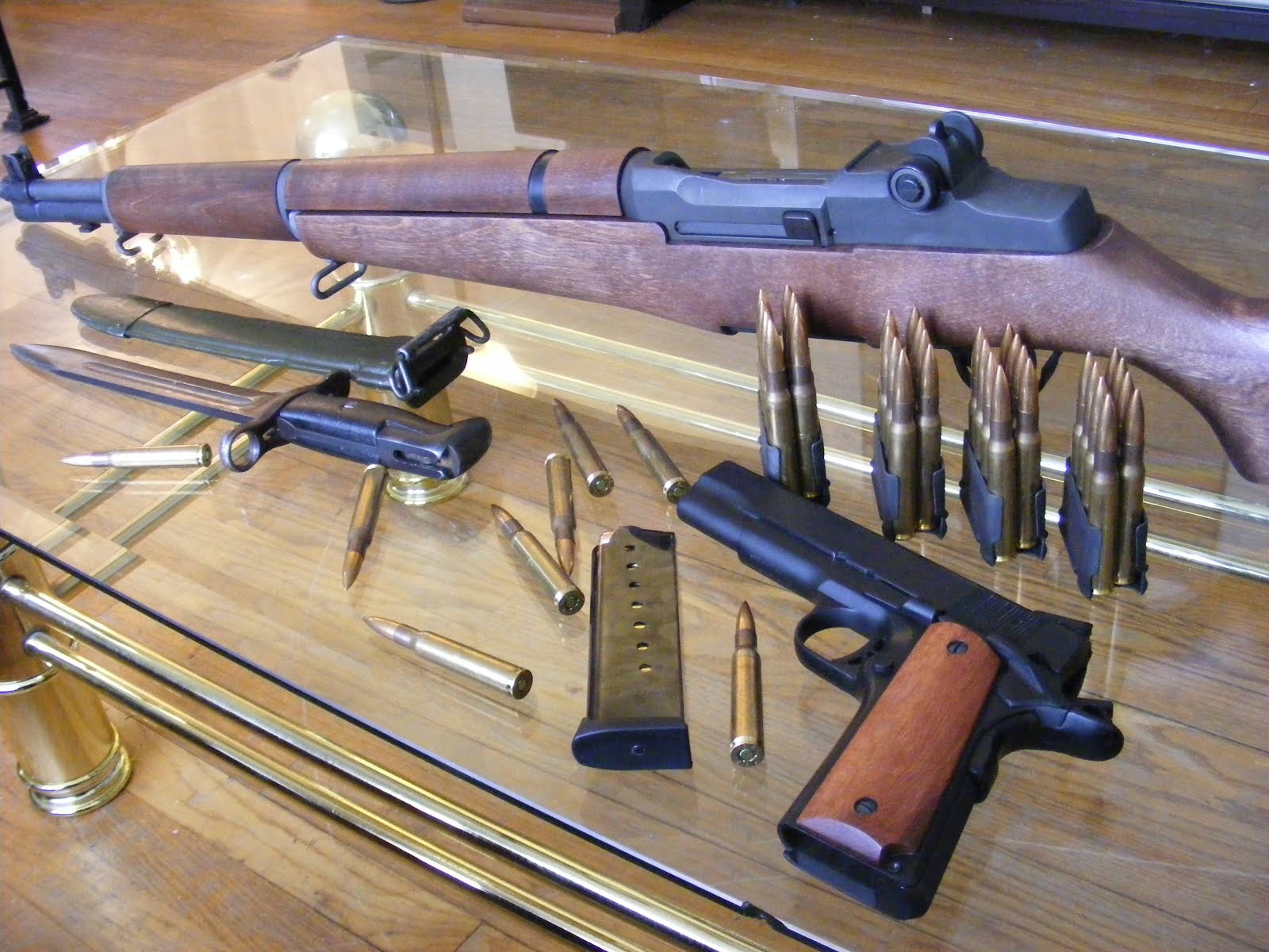 Joe's Guns WWII 1911 and M1 Garand
