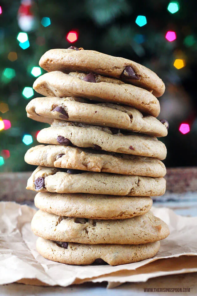Flourless Peanut Butter Christmas Cookies Recipe