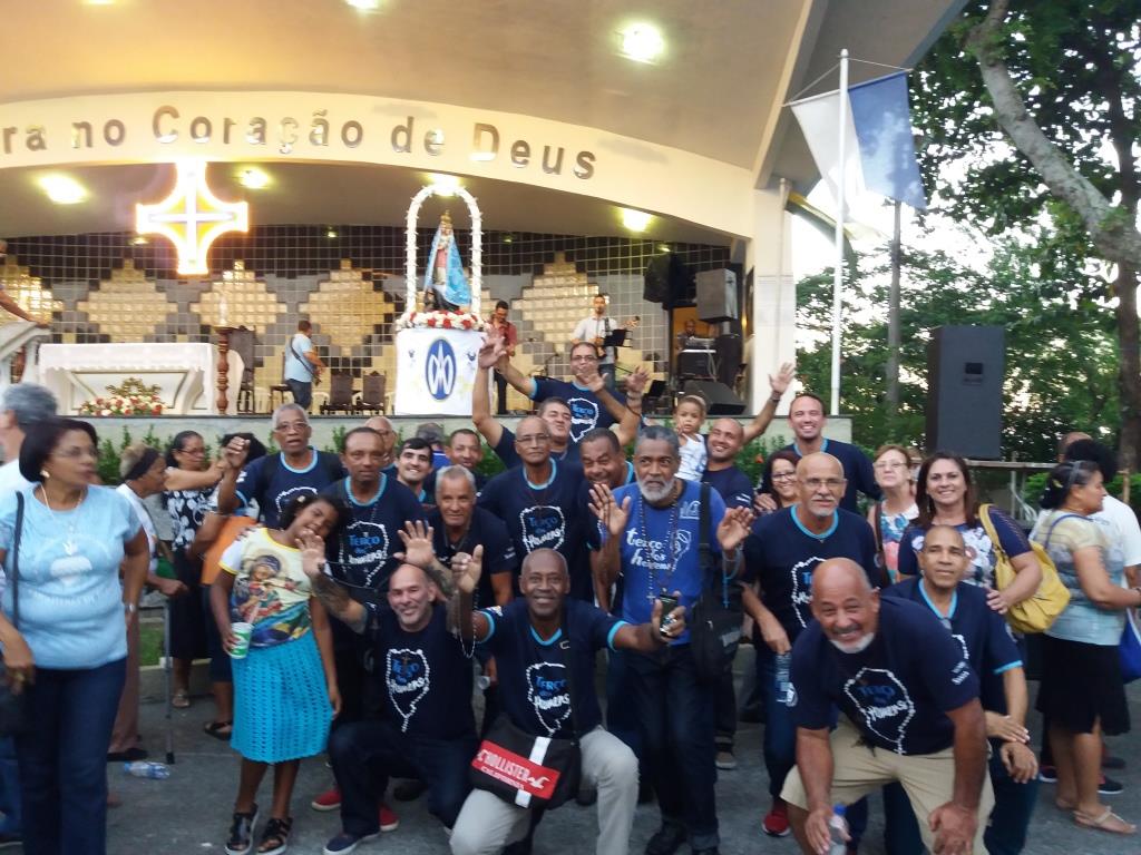 X ENCONTRO ARQUIDIOCESANO DO TERÇO DOS HOMENS NA BASÍLICA SANTUÁRIO DE N.SRA. DA PENHA EM 01/05/18