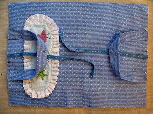 How To Sew A Cute Little Bag.  Photo Sewing Tutorial. Step by step.