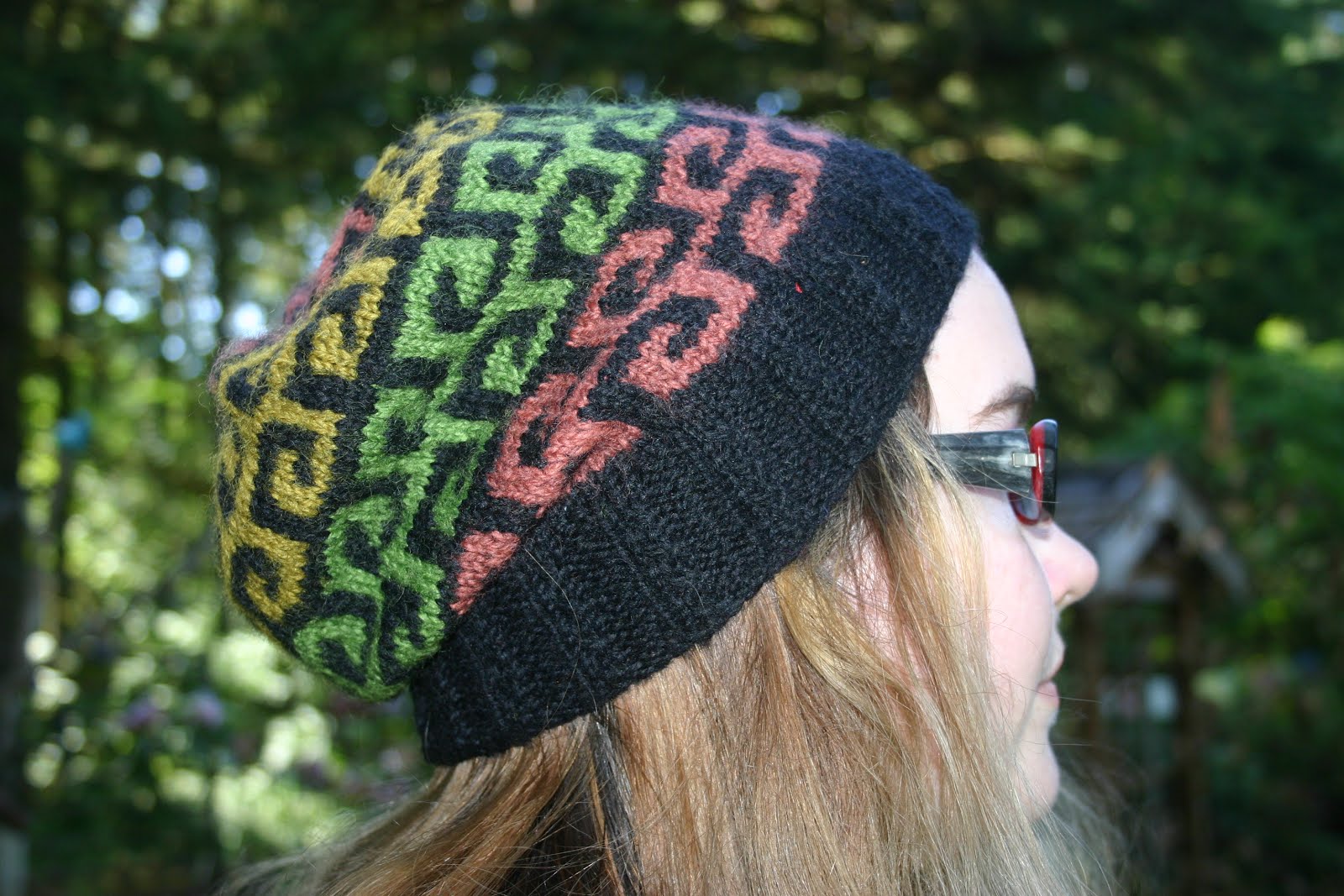 Stained Glass Fretwork Hat