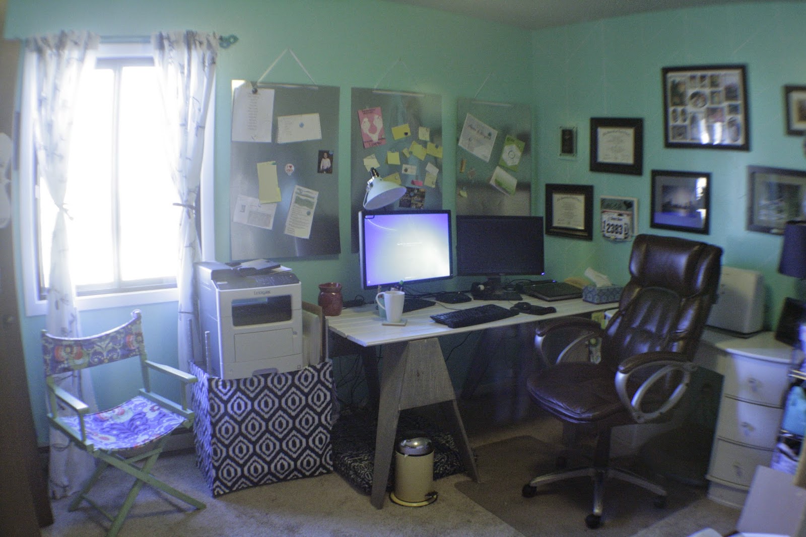 Ugly House New Office Reveal The Dabbling Crafter