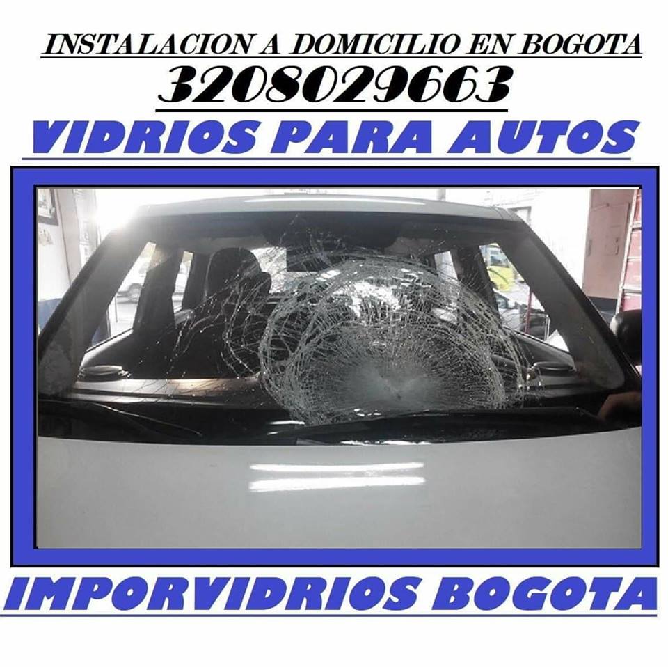 VIDRIOS PARA AUTOS (IMPORVIDRIOS BOGOTA) Cambio de panorámico a