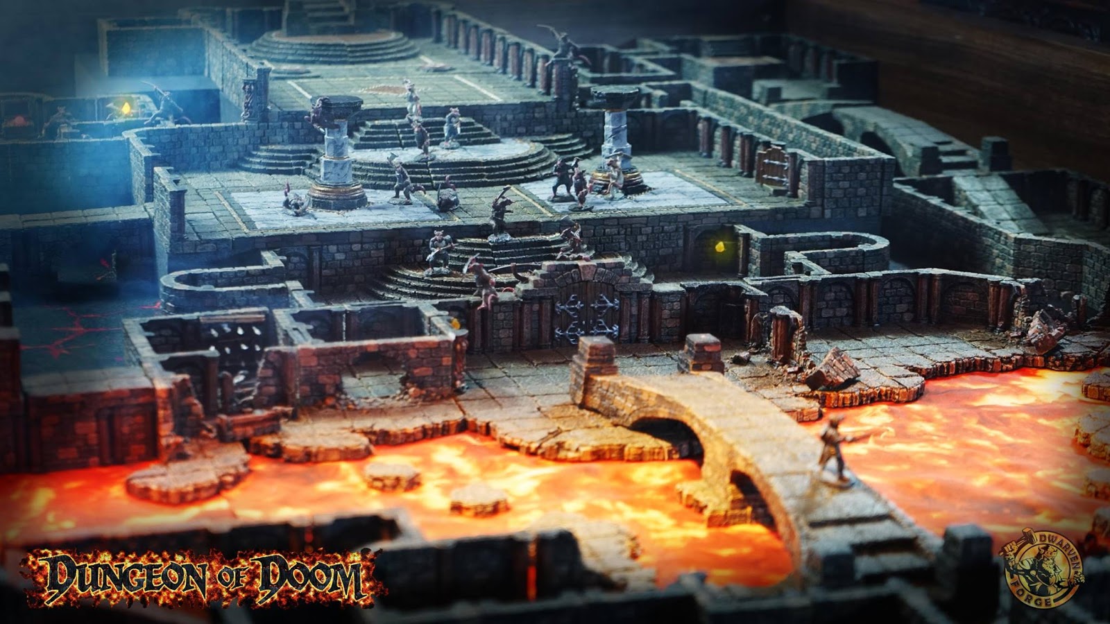 Fantasy mini Dwarven Kickstarter 5 Dungeon of Doom (II)