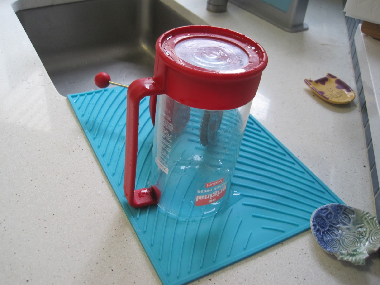 Mae's Food Blog No to Dish Drainers