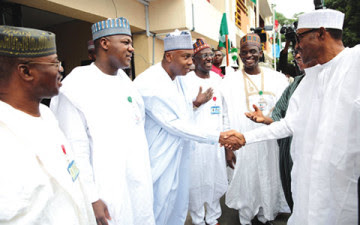 22 apc senators working against buhari