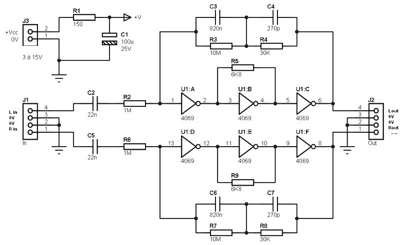 Cd4069 схема включения фото - PwCalc.ru