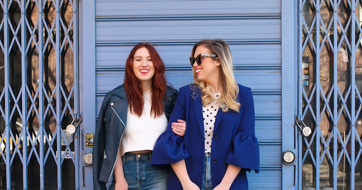 Two Ways To Wear Blue On Blue TfDiaries