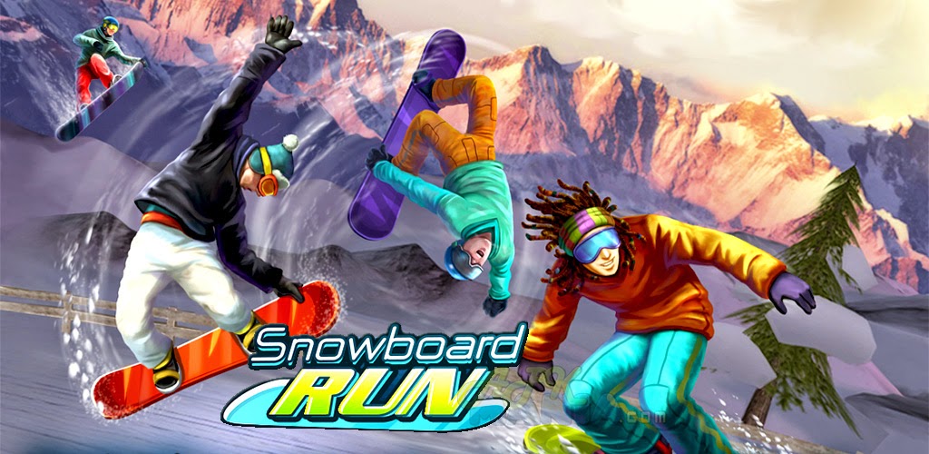 Snowboard Run v1.3 [Mod Money] APK Jogos android apk full Games e