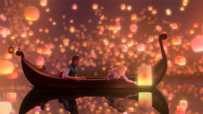 Sky Lanterns Scene Image from Disney's Tangled