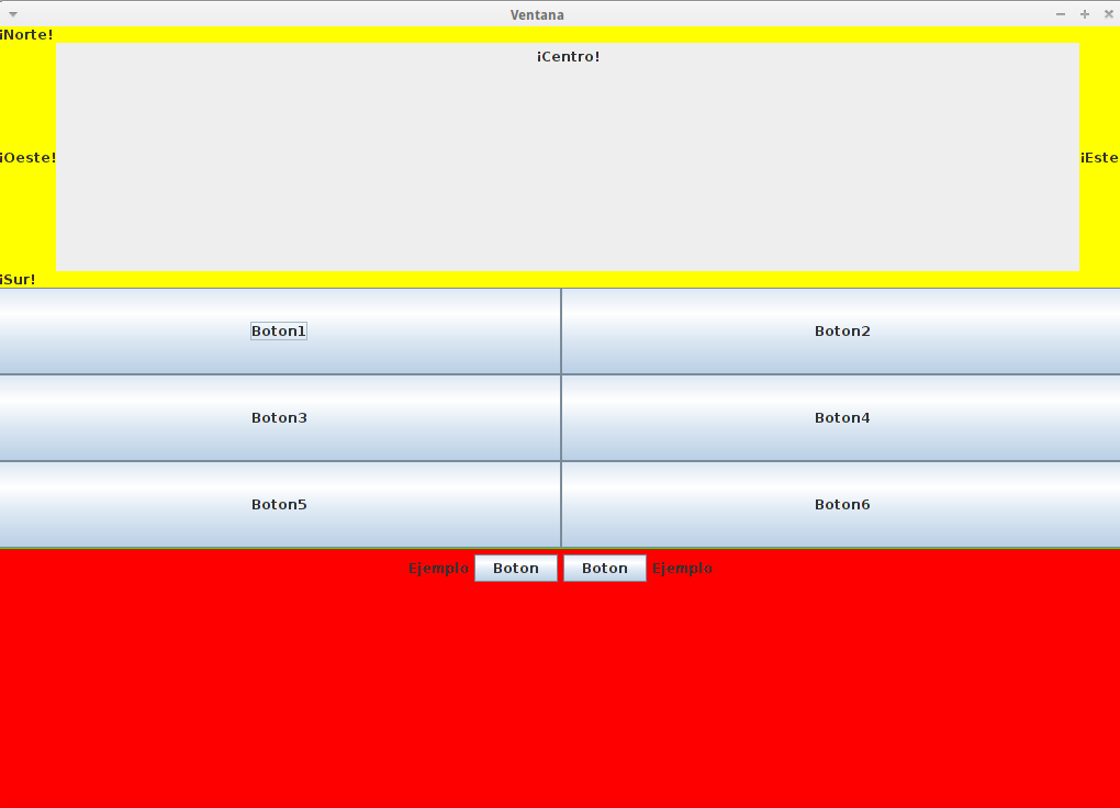 Taller de Programación Orientada a Objetos Layouts en Java