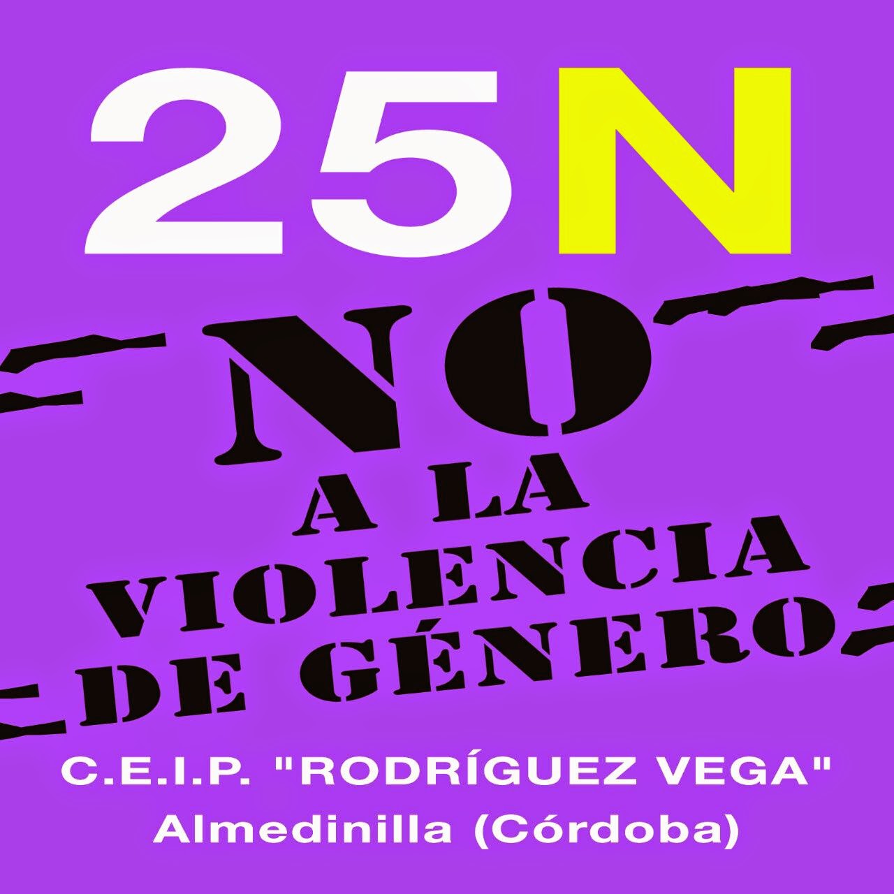 25 N: NO A LA VIOLENCIA DE GÉNERO