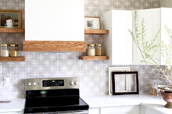 mid century kitchen farmhouse modern room reveal challenge makeover diy fall