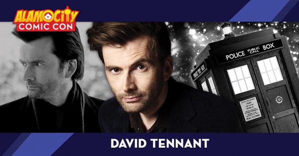 David Tennant at Alamo City Comic Con Fan Convention