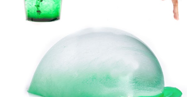 How to make slime bubbles. 