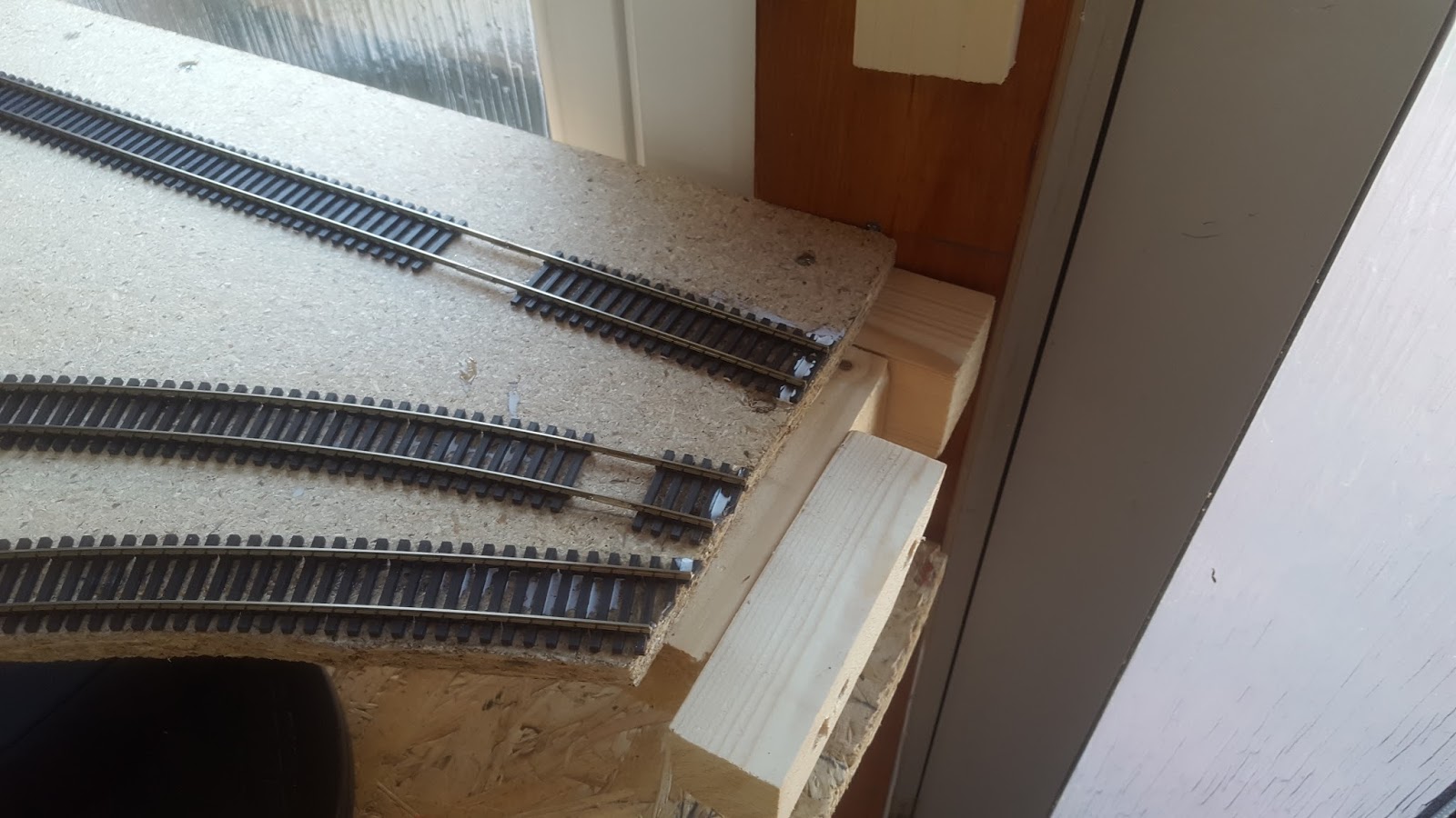 Lewis Lake Model Railroad First Lift out Section