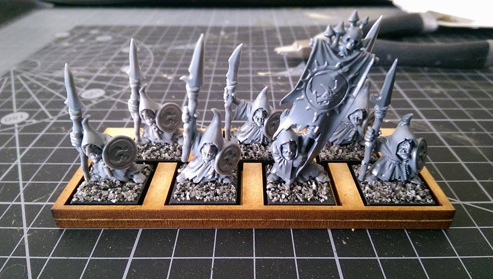 Descent of Angels Kings of War Custom Movement Trays