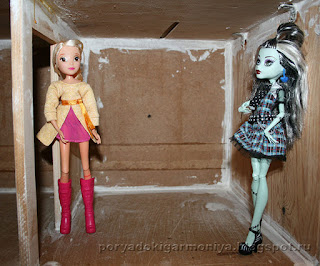 кукольный домик шаг за шагом, этапы строительства кукольного домика