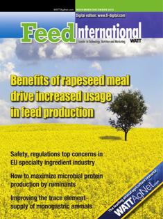 Feed International. Leader in technology, nutrition and marketing 2013-07 - November & December 2013 | TRUE PDF | Bimestrale | Professionisti | Animali | Mangimi | Tecnologia | Distribuzione
Feed International is the international resource for professionals in the world feed market to help them efficiently and safely formulate, process, distribute and market animal feeds.