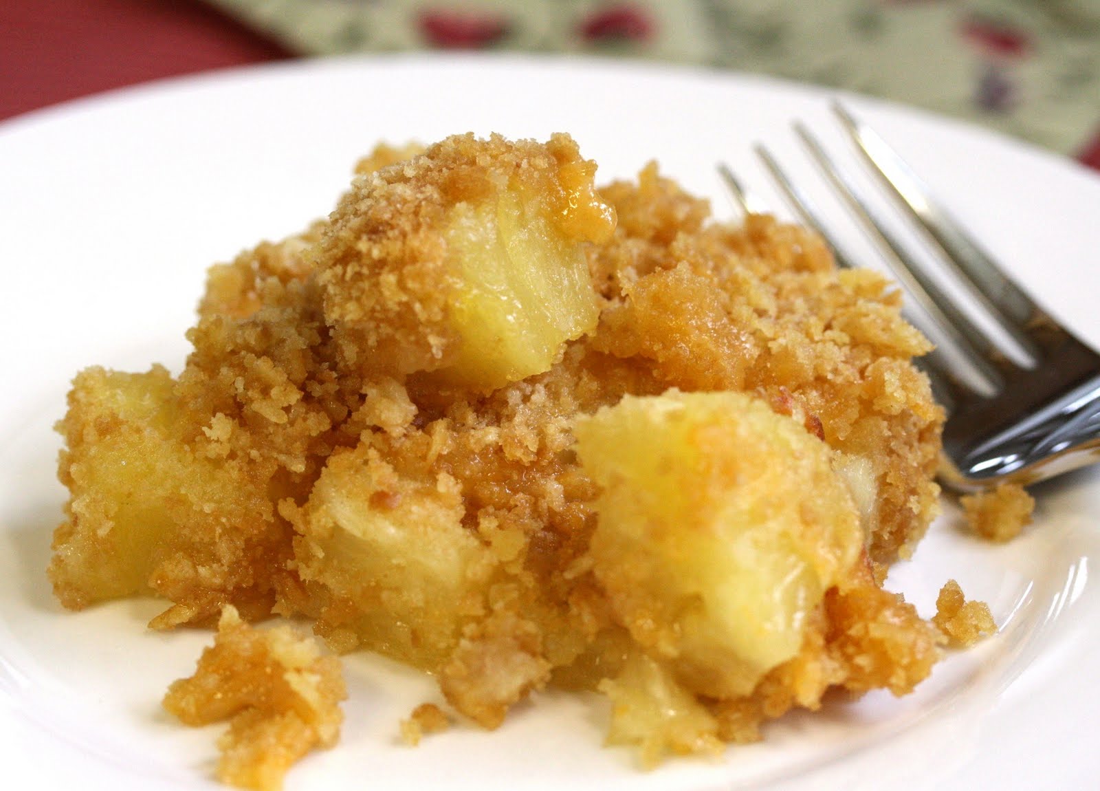 Hot Pineapple Casserole