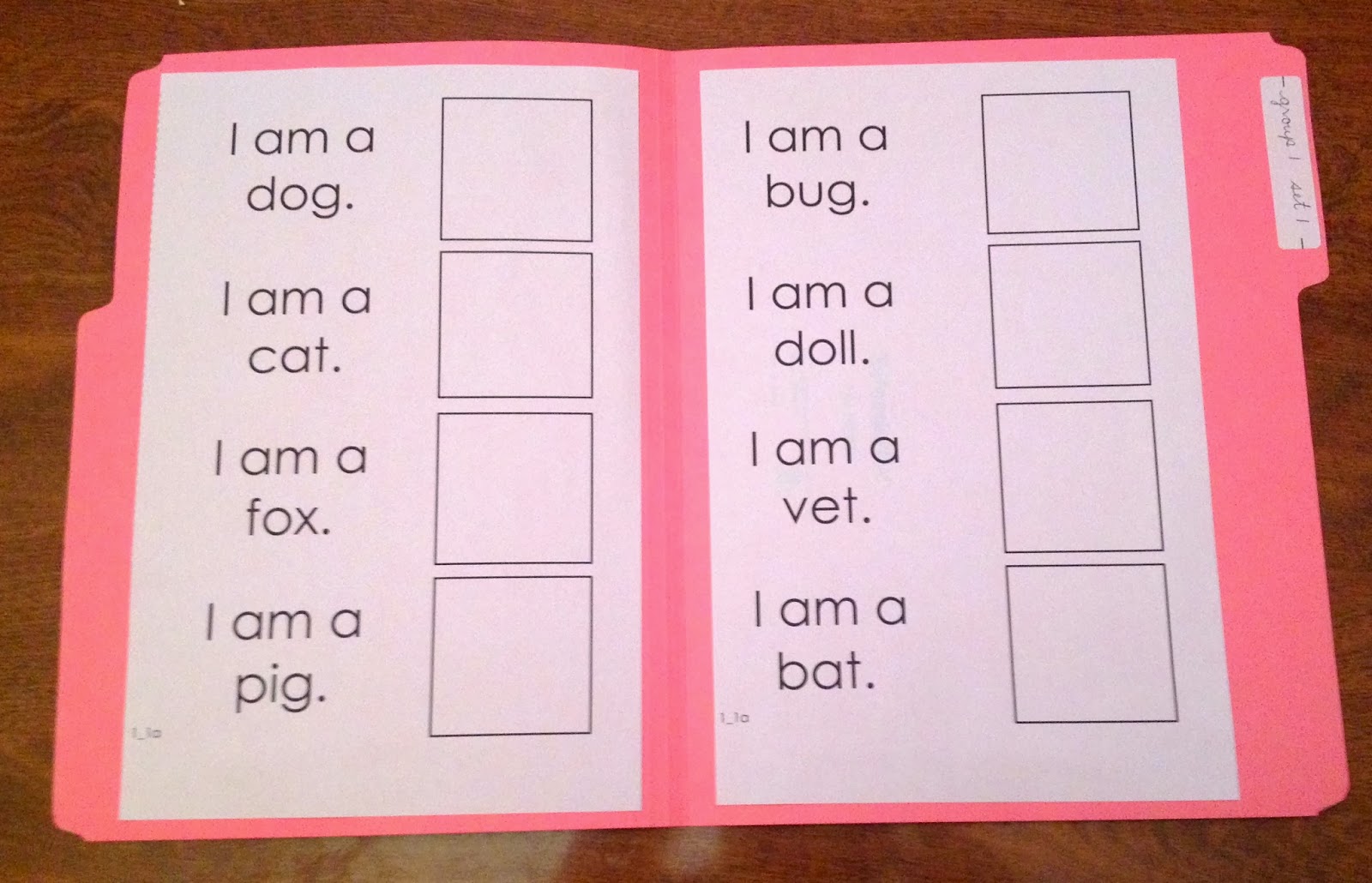 To the Lesson! Reading Sentence Practice