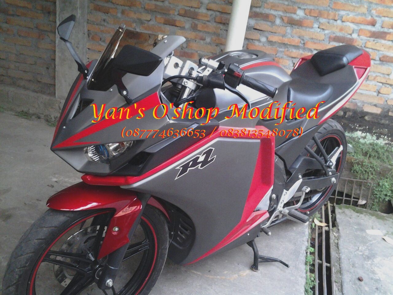 Yan s O Shop Variasi Motor  FULLSET LENGKAP BODY CUSTOM 