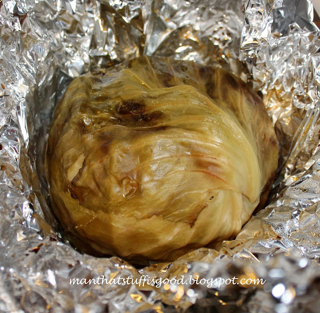 Grilled Stuffed Cabbage